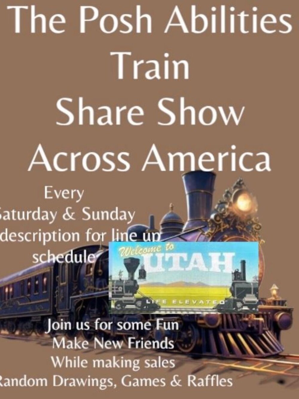 Posh-Abilities Sunday Train - Picture 2 of 2